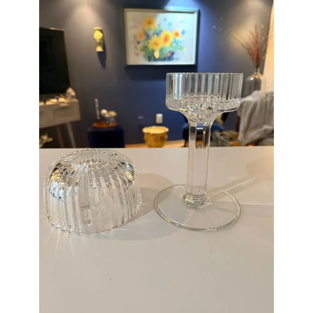 Homco Clear Ribbed 8